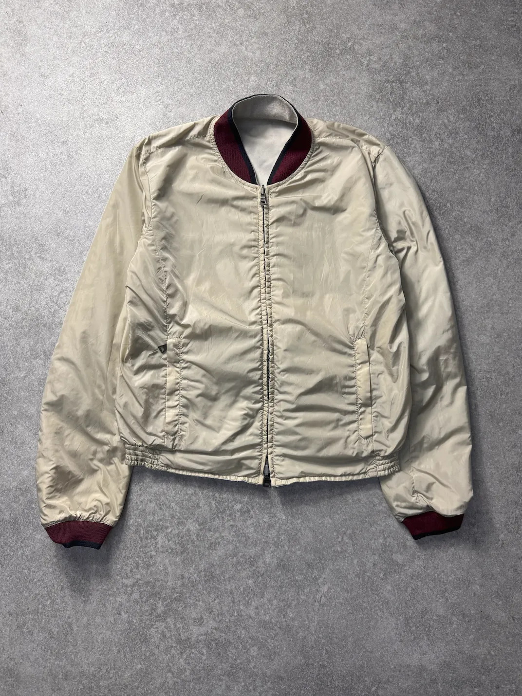 2003 Prada Challange Reversible Bomber Jacket