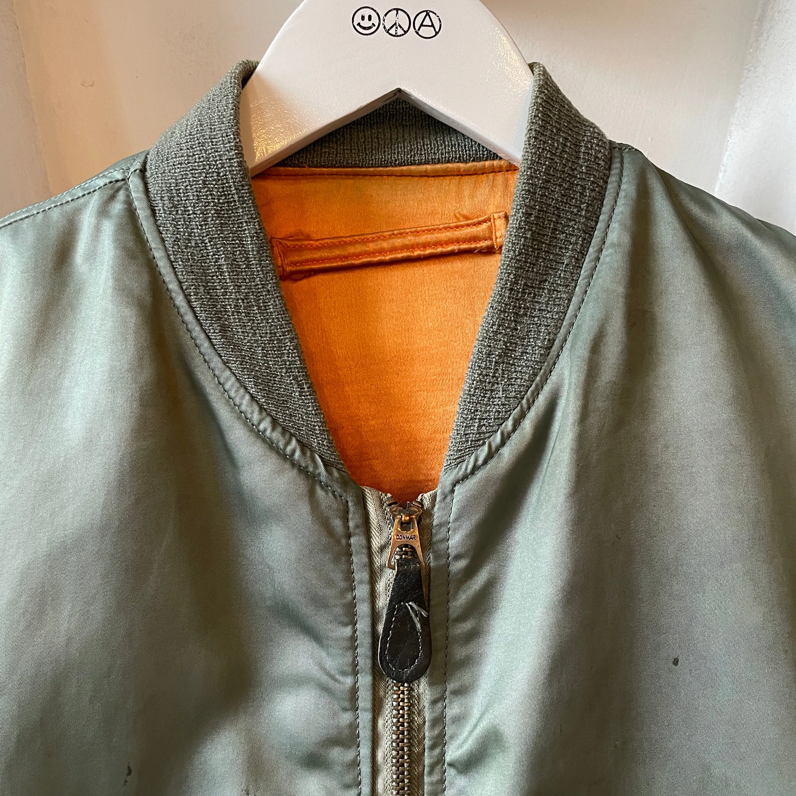 60’s L2-B Satin Lined Reversible Bomber - Medium