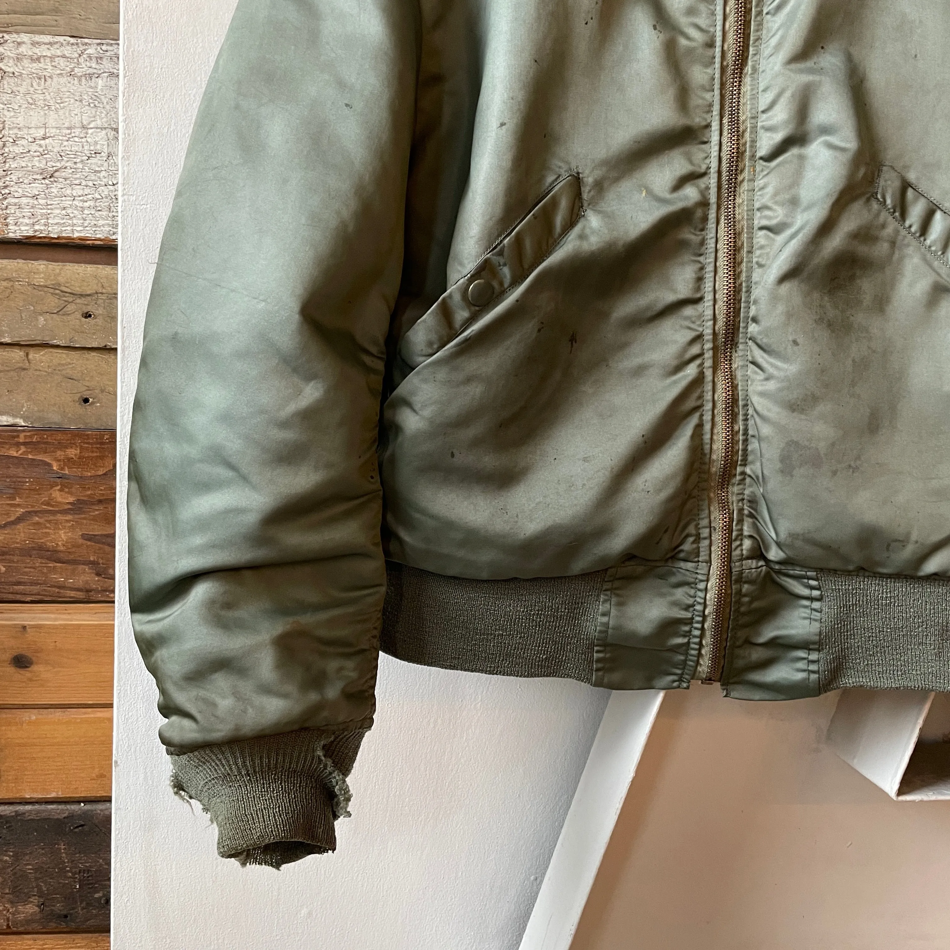 60’s L2-B Satin Lined Reversible Bomber - Medium