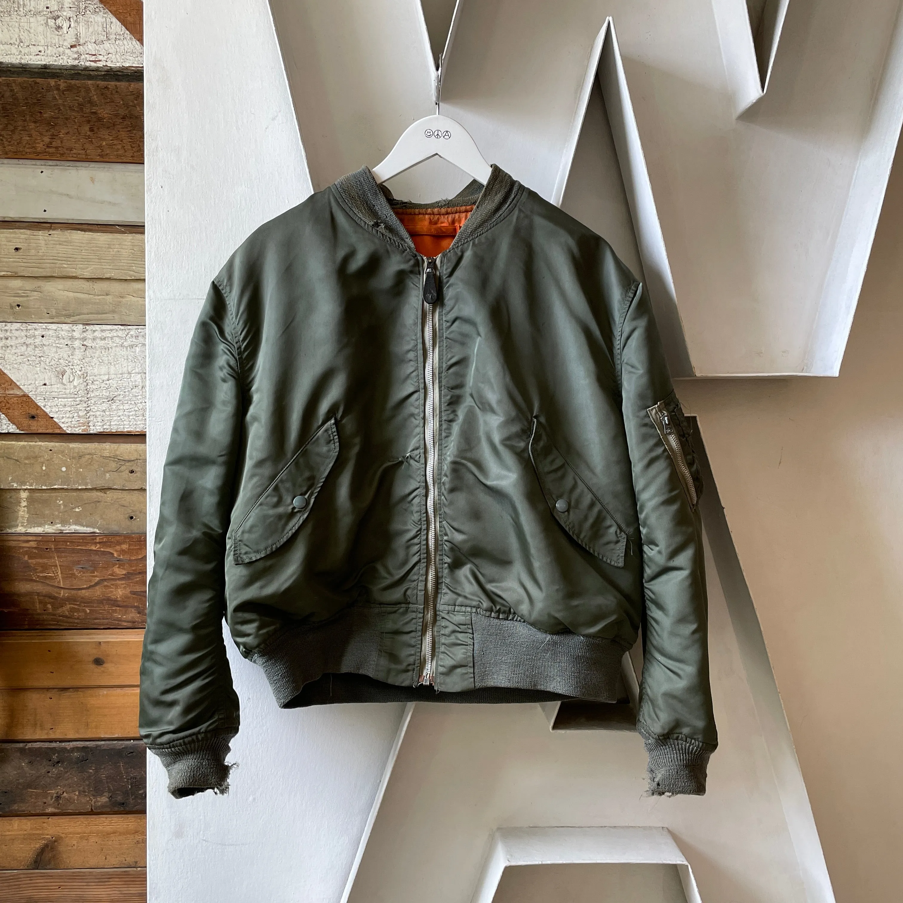 70’s Military L-2B Bomber Jacket - Large