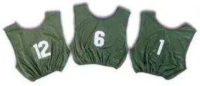 Adult Numbered Scrimmage Vests - Green