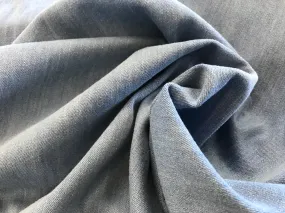 Blue White Washed Denim 96% Cotton 4% Elastane