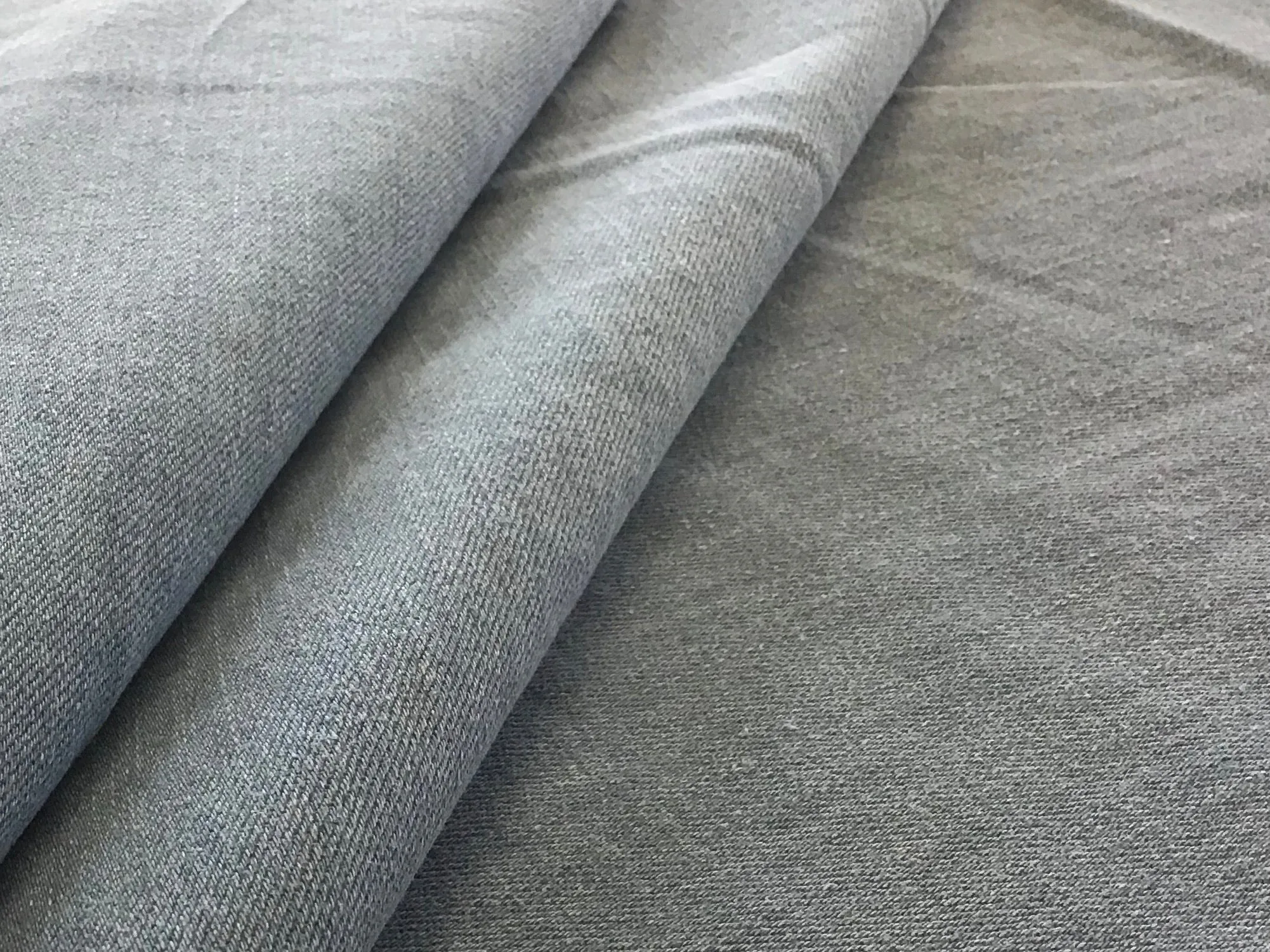 Blue White Washed Denim 96% Cotton 4% Elastane