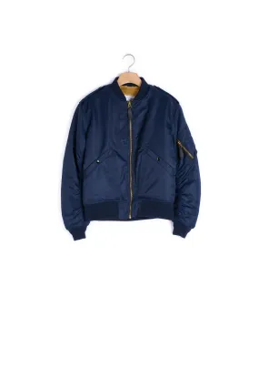 Bombers doublé de mouton contrasté