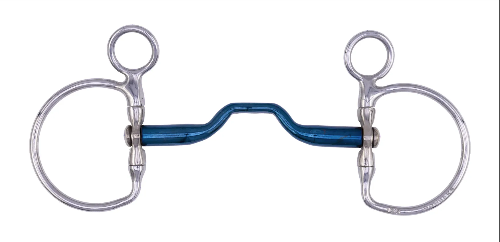 Bombers Drop Cheek Lite (Baucher / Hanging cheek) Bomber Blue Swivel