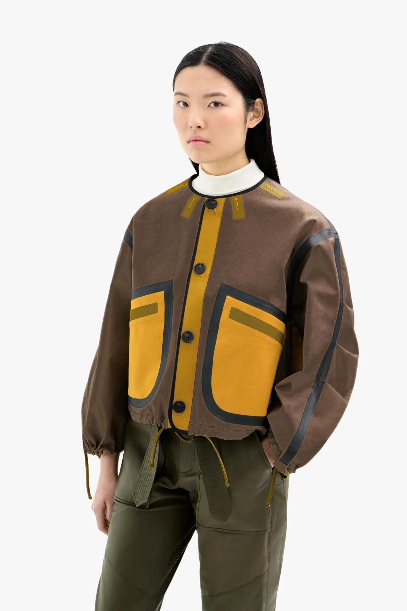 Bonded Rain Bomber - Peat / Ochre