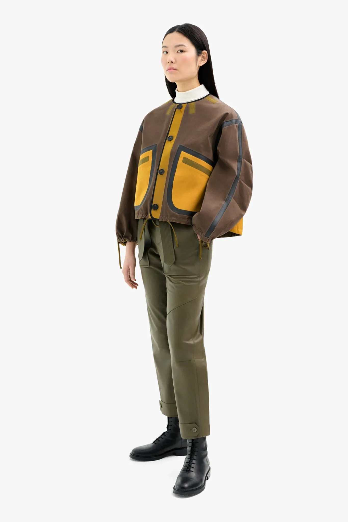 Bonded Rain Bomber - Peat / Ochre