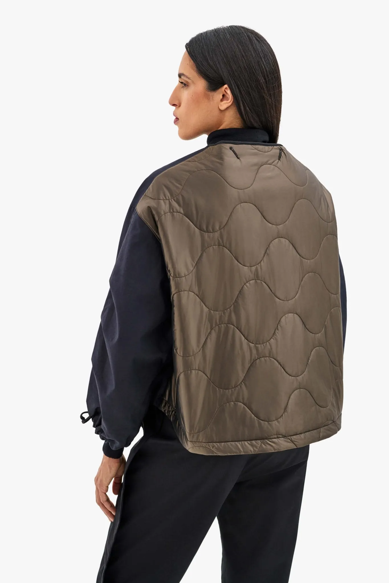 Bonded Rain Bomber - Russett / Black