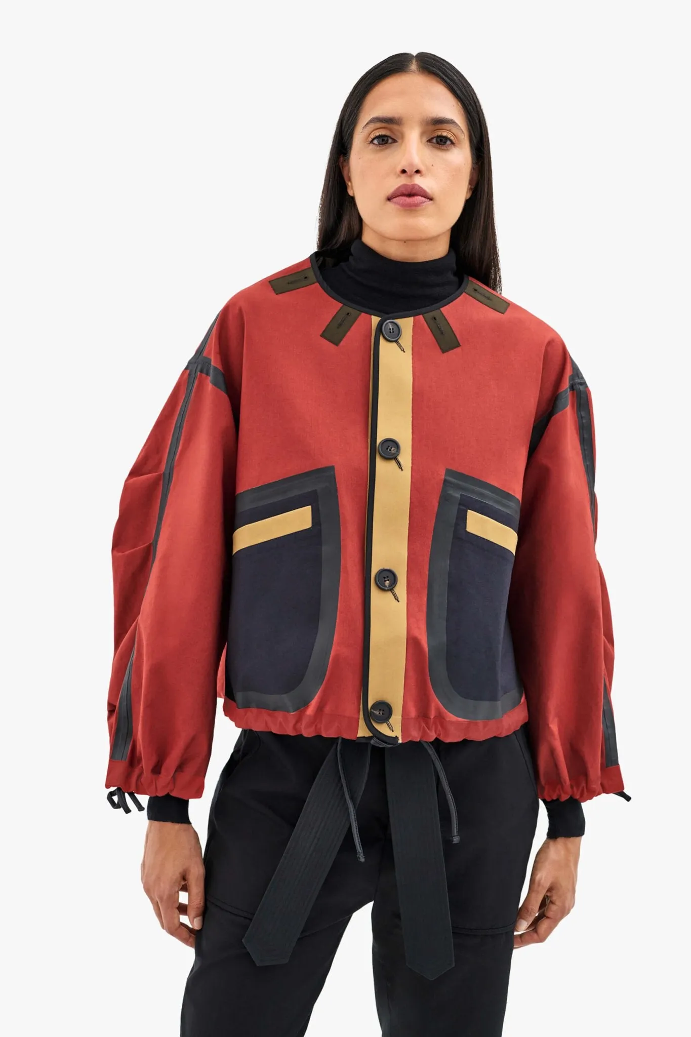 Bonded Rain Bomber - Russett / Black