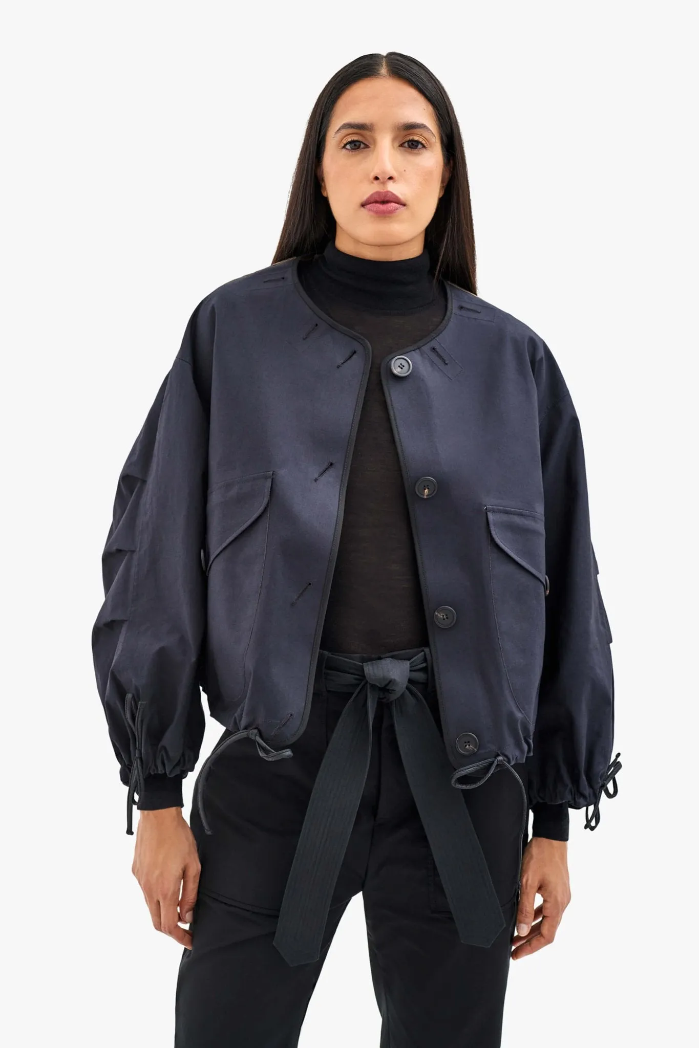 Bonded Rain Bomber - Russett / Black