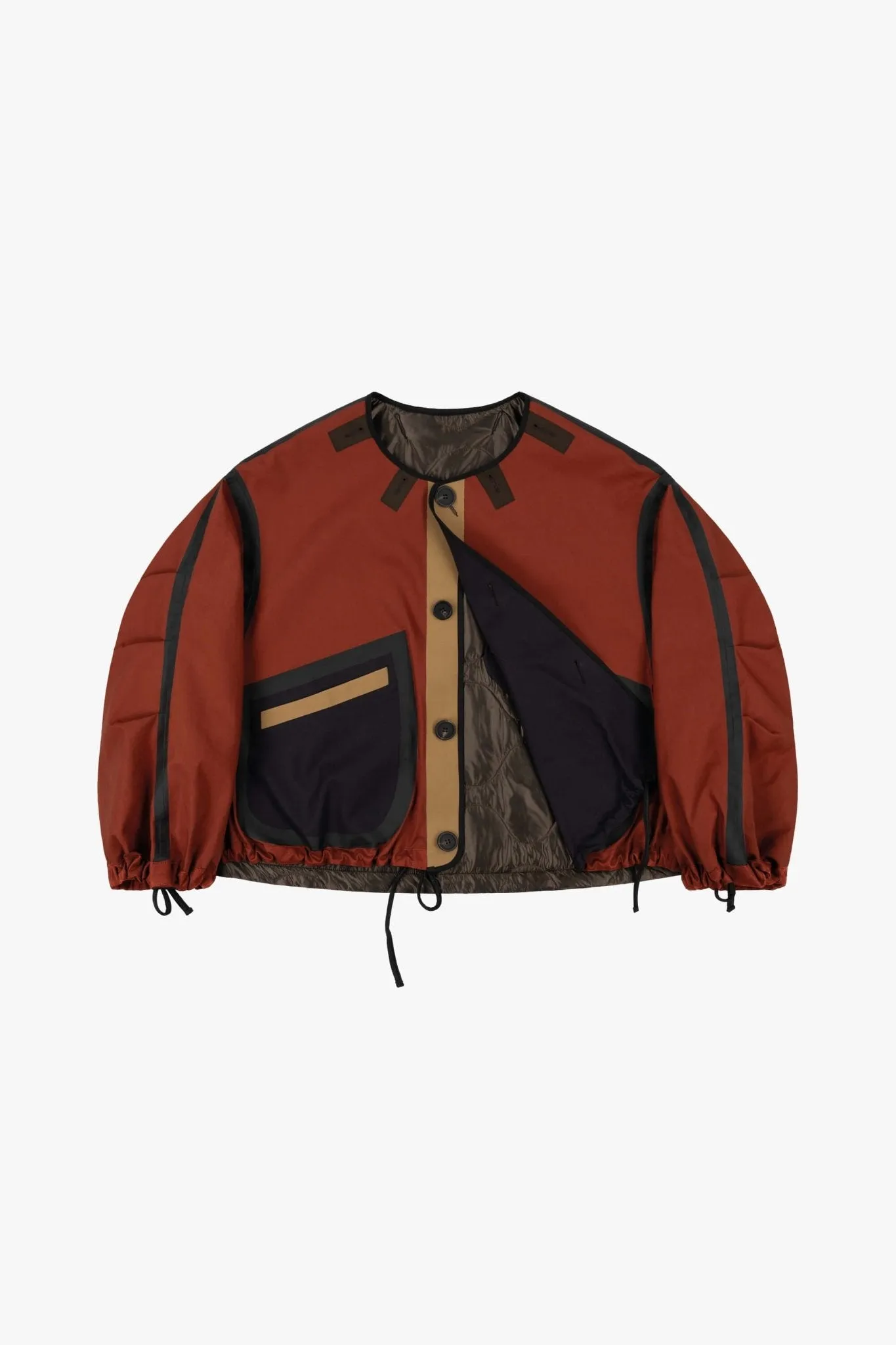 Bonded Rain Bomber - Russett / Black
