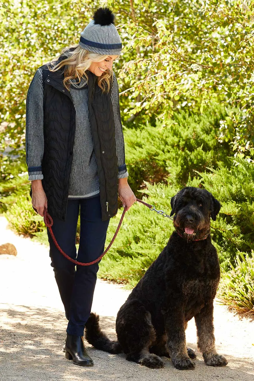 BRYCE EMBROIDERED LONGER VEST