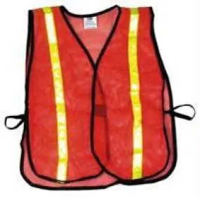 Budget Mesh Reflective Vest - Orange