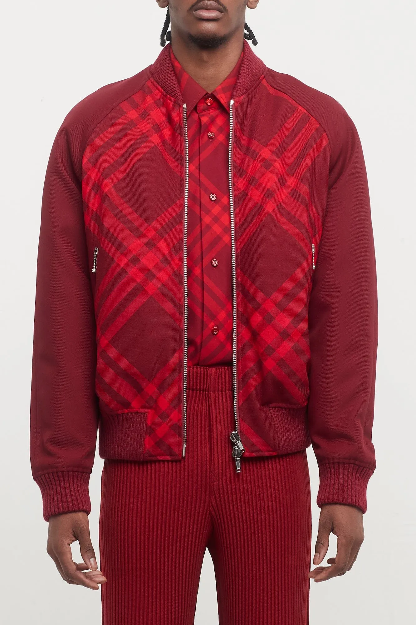 Burberry Ripple IP Check Bomber Jacket