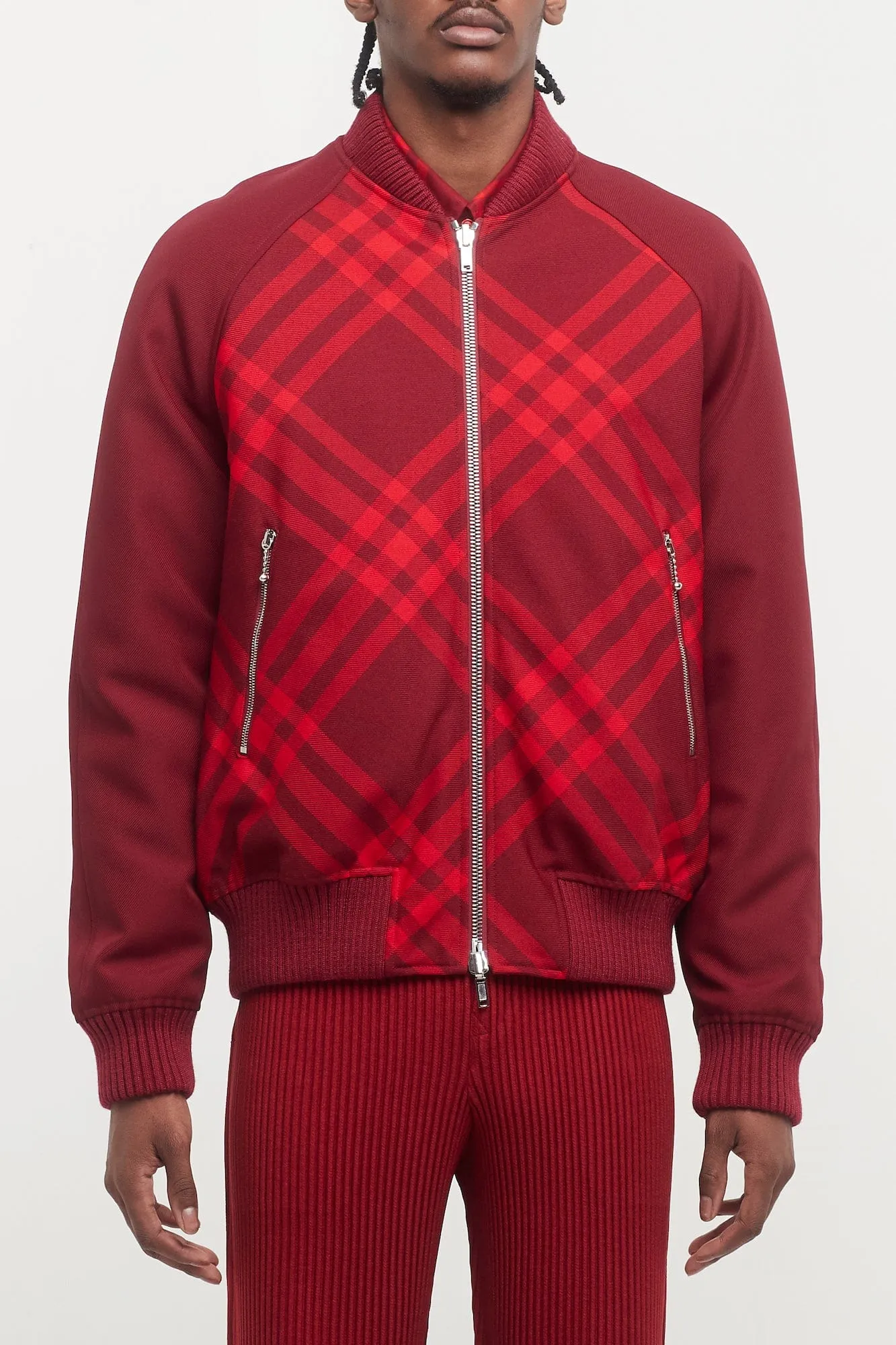 Burberry Ripple IP Check Bomber Jacket