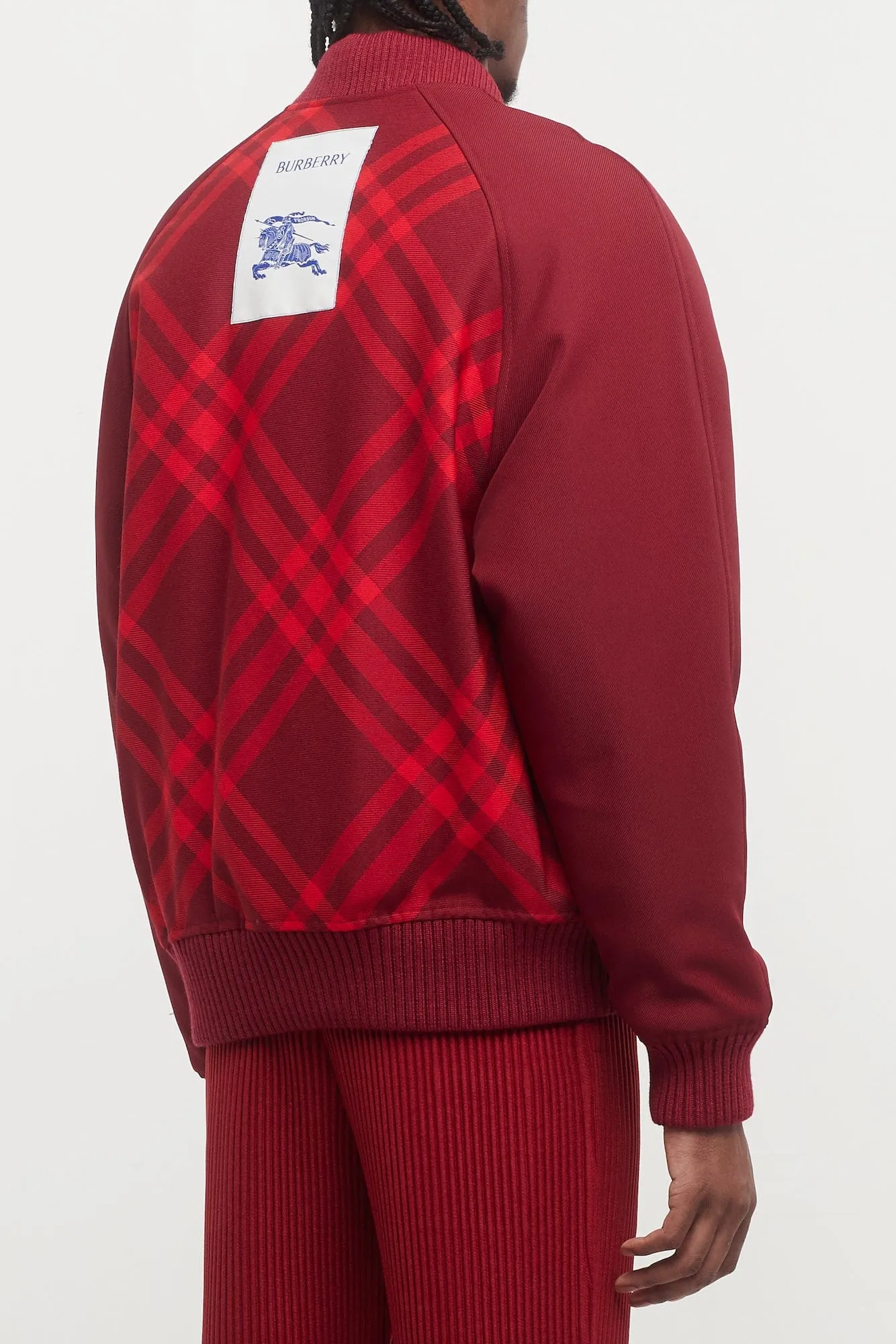 Burberry Ripple IP Check Bomber Jacket