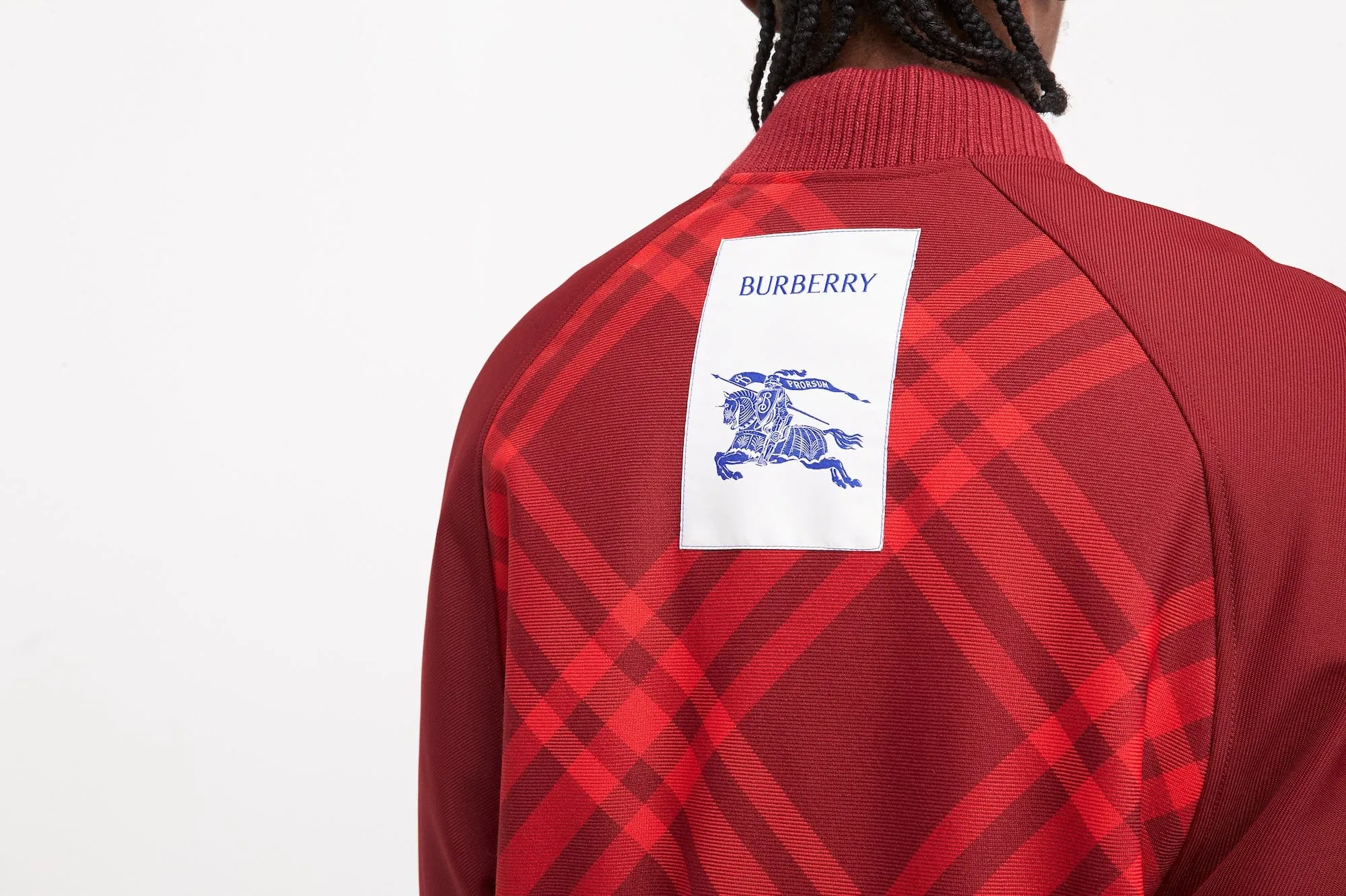 Burberry Ripple IP Check Bomber Jacket