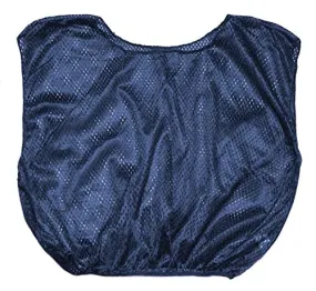Champion Sports Youth Mesh Practice Scrimmage Vest, Navy (Pack of 12)