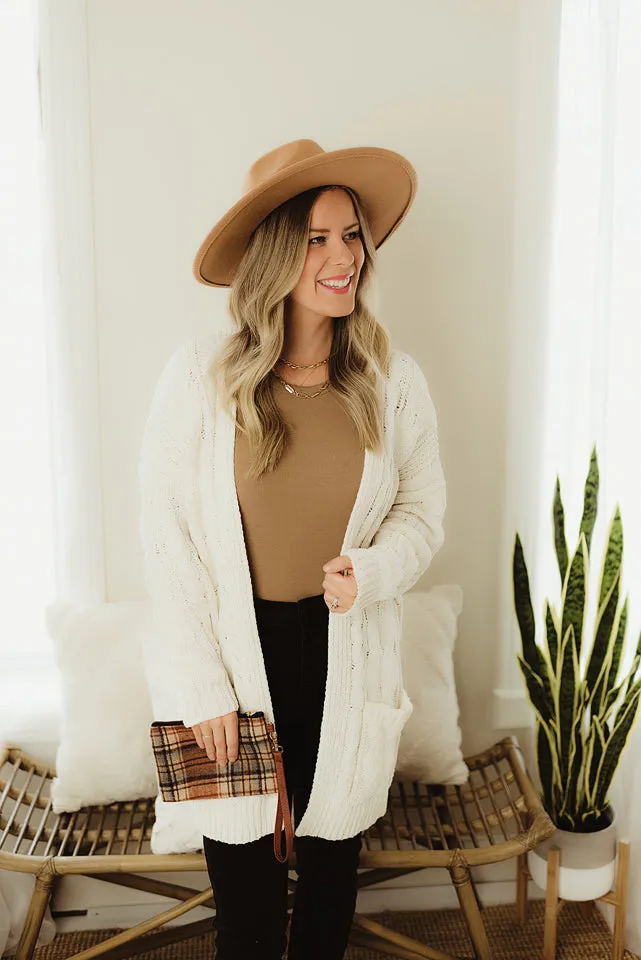 Chunky Cable Cardi