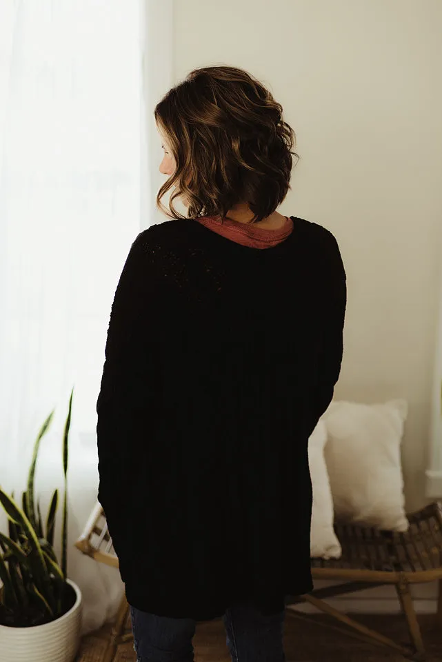 Chunky Cable Cardi