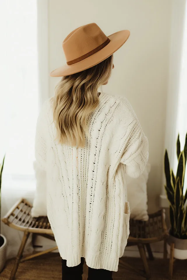 Chunky Cable Cardi