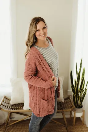 Chunky Cable Cardi