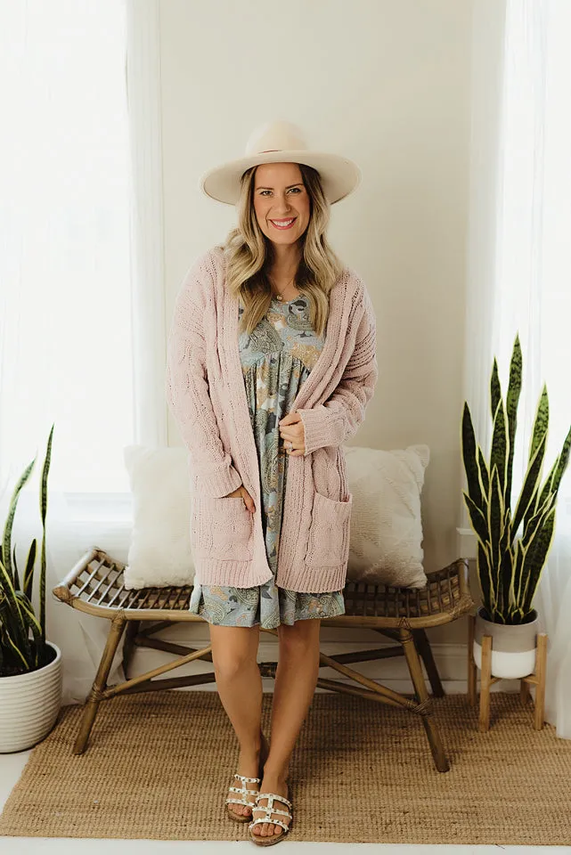 Chunky Cable Cardi