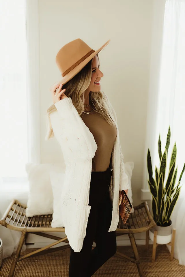 Chunky Cable Cardi