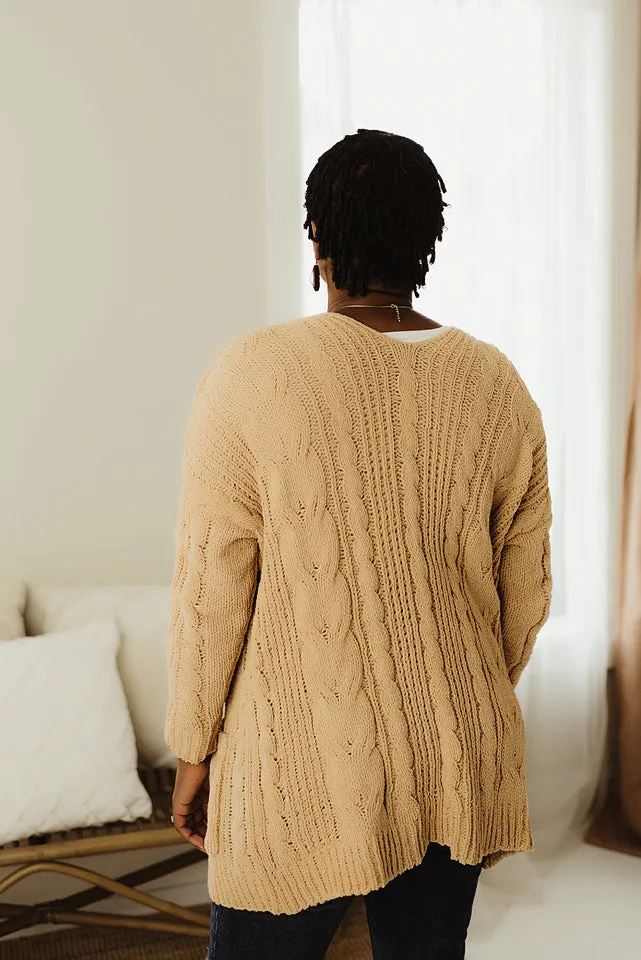 Chunky Cable Cardi