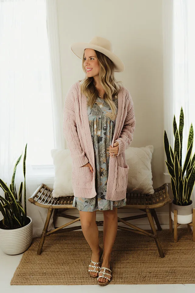 Chunky Cable Cardi