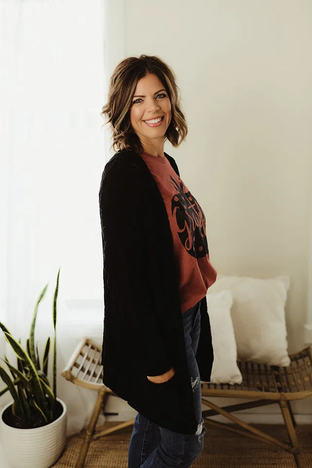 Chunky Cable Cardi