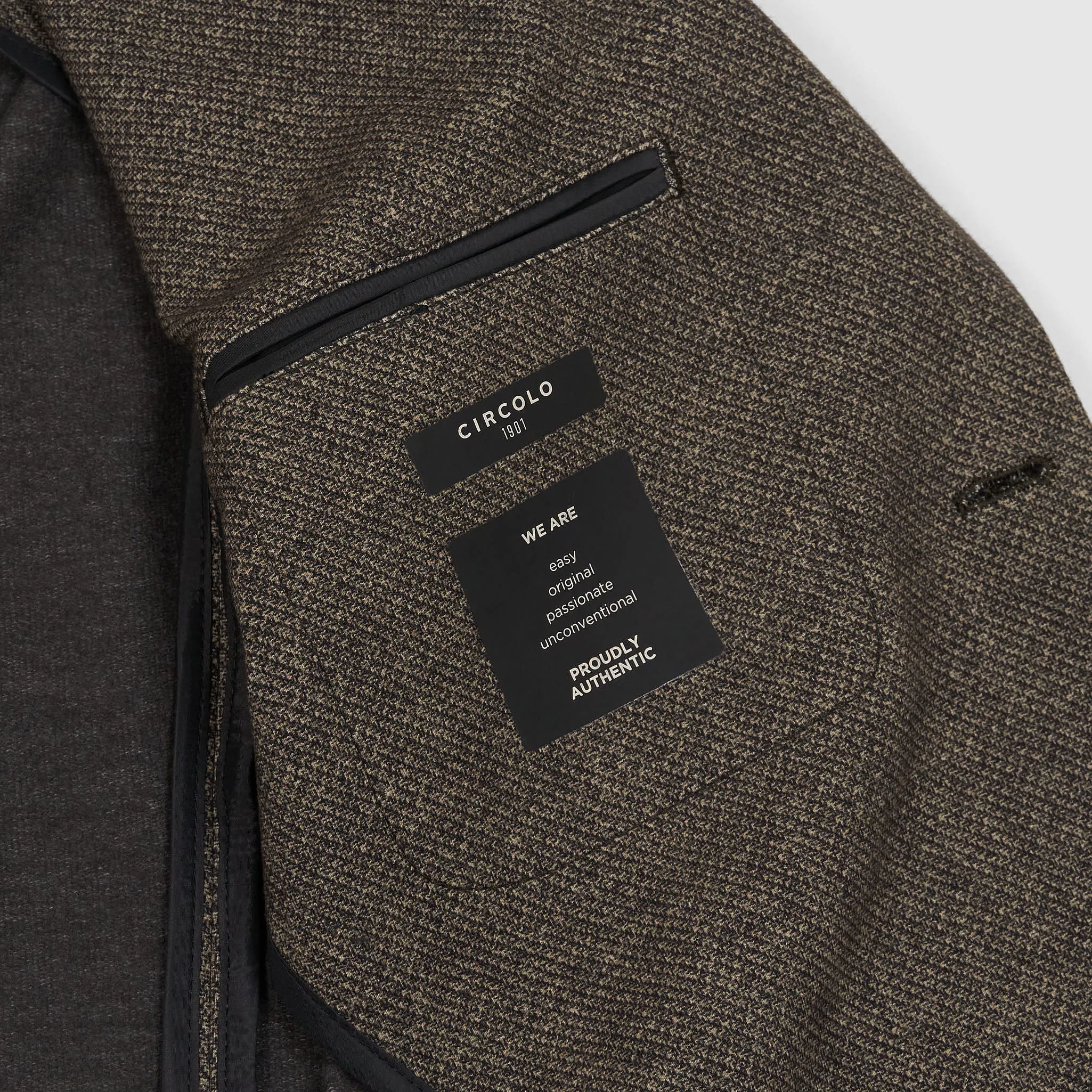 Circolo 1901 Knittted Cotton Fleece Blazer
