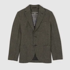 Circolo 1901 Knittted Cotton Fleece Blazer