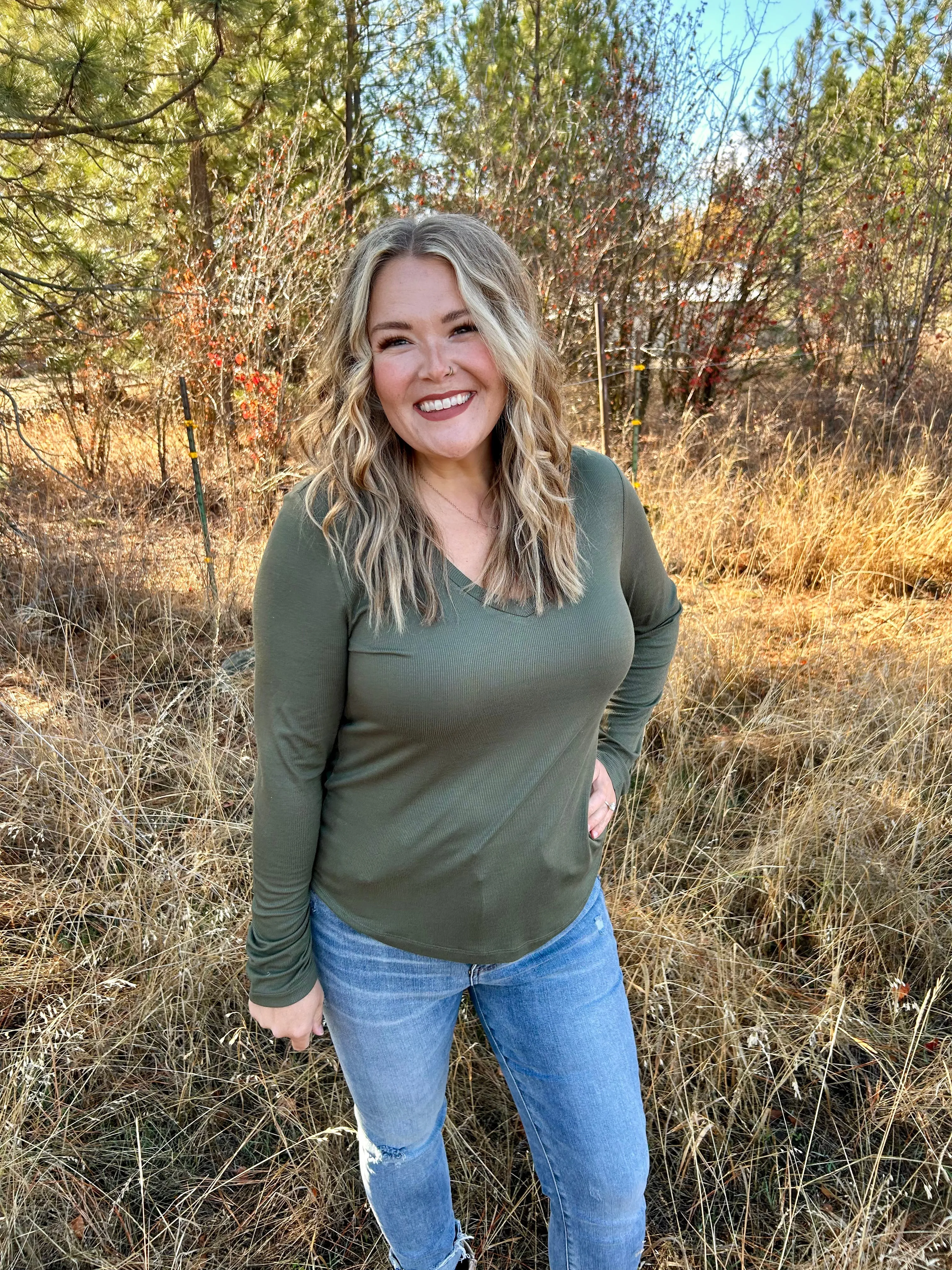 Cypress V-Neck Top FINAL SALE!