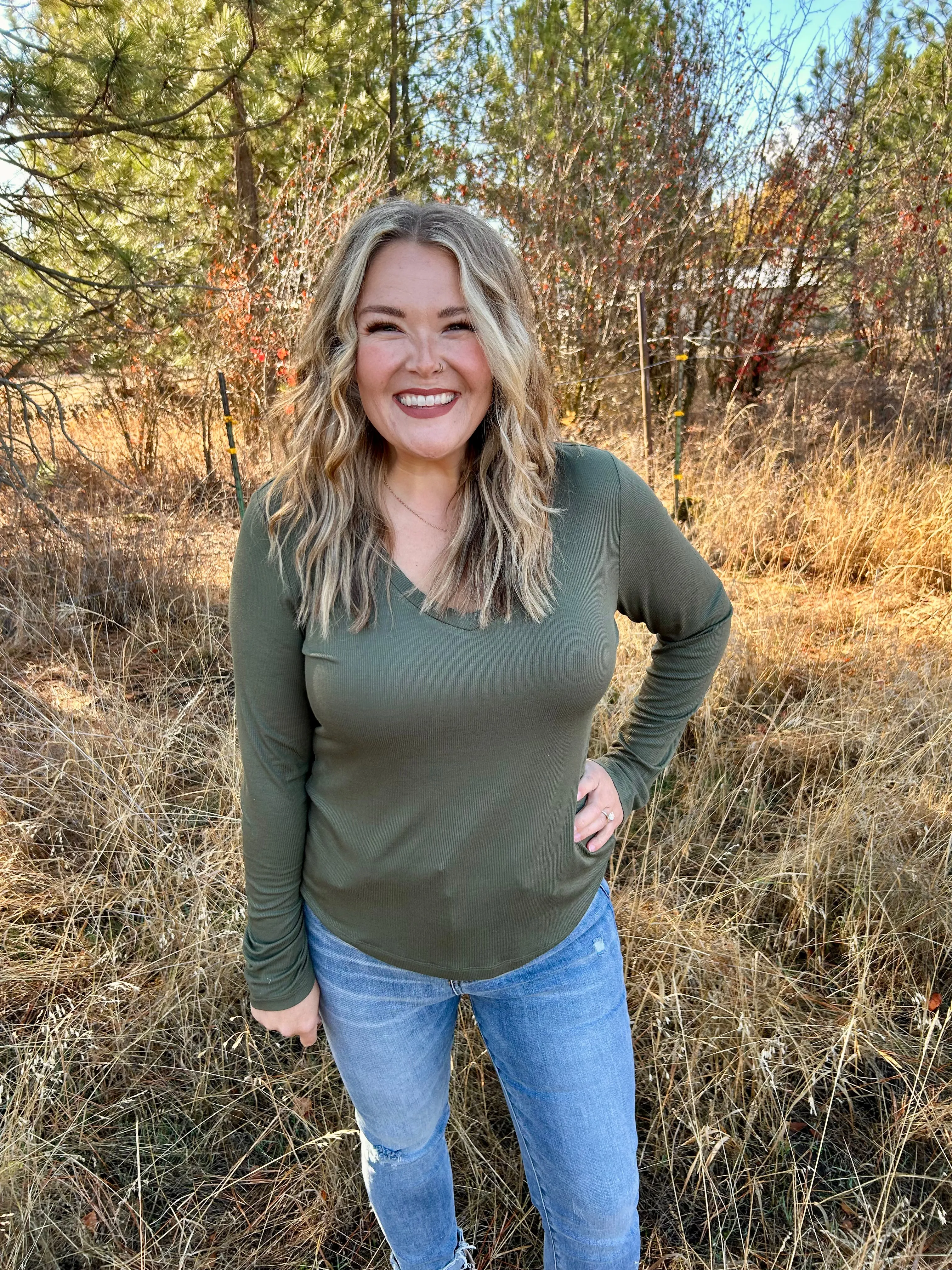 Cypress V-Neck Top FINAL SALE!