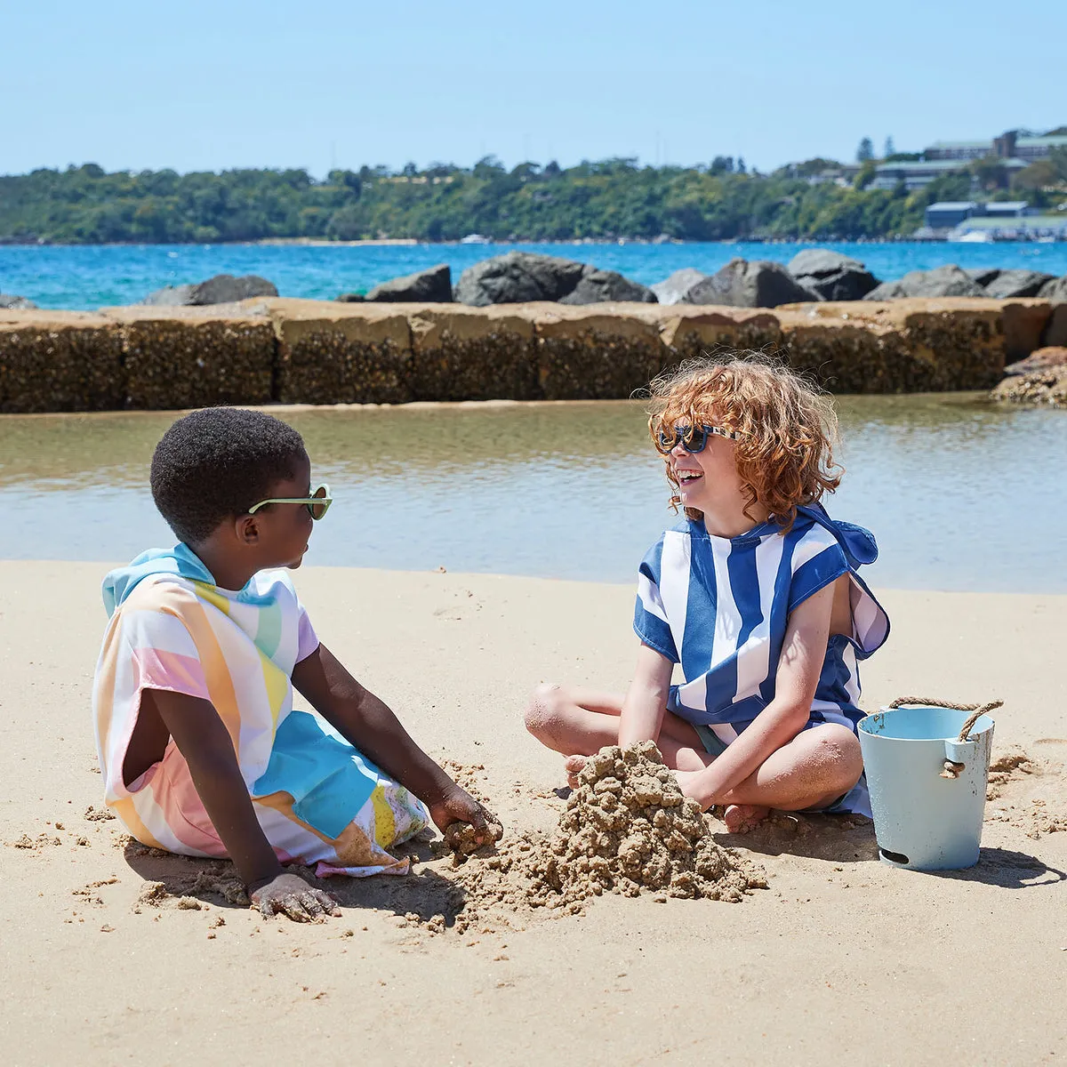 Dock & Bay Poncho Kids - Unicorn Waves - Outlet
