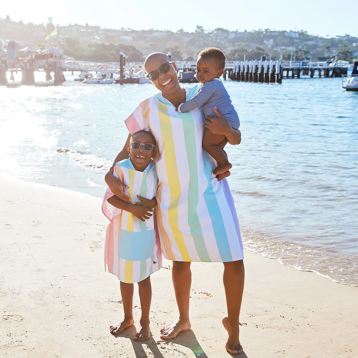 Dock & Bay Poncho Kids - Unicorn Waves - Outlet