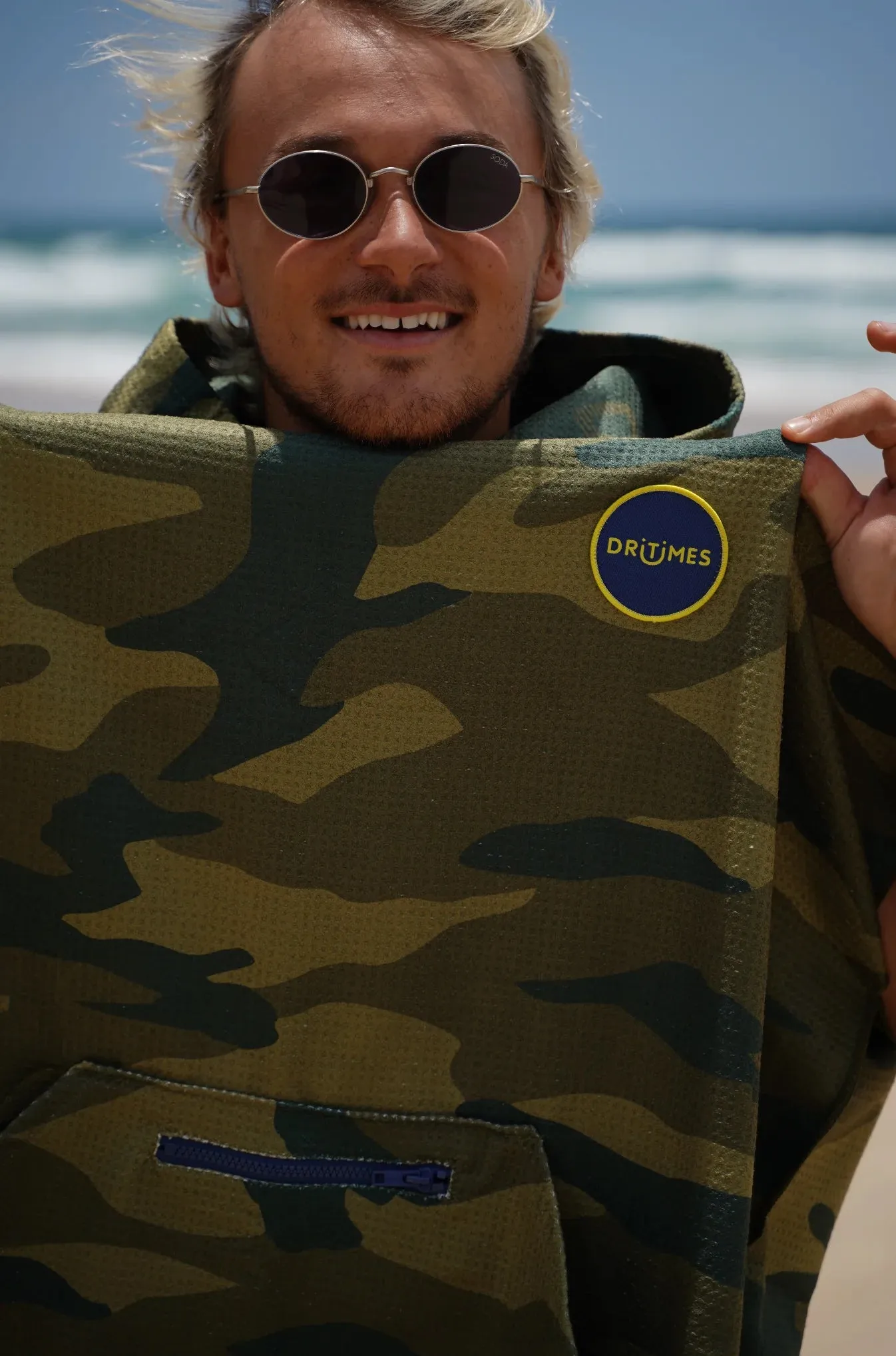 DRI-TIMES Camo Poncho - Youth