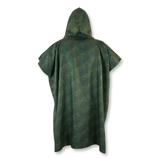 DRI-TIMES Camo Poncho - Youth