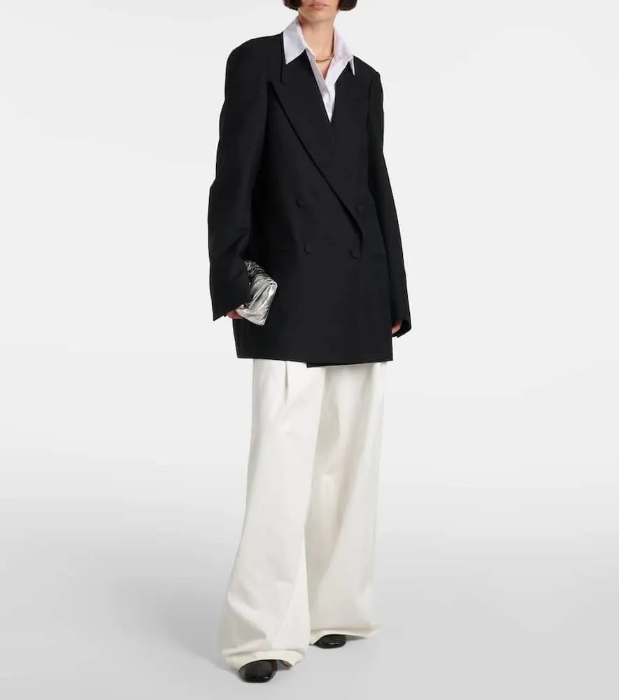 Dries Van Noten Double-breasted wool blazer