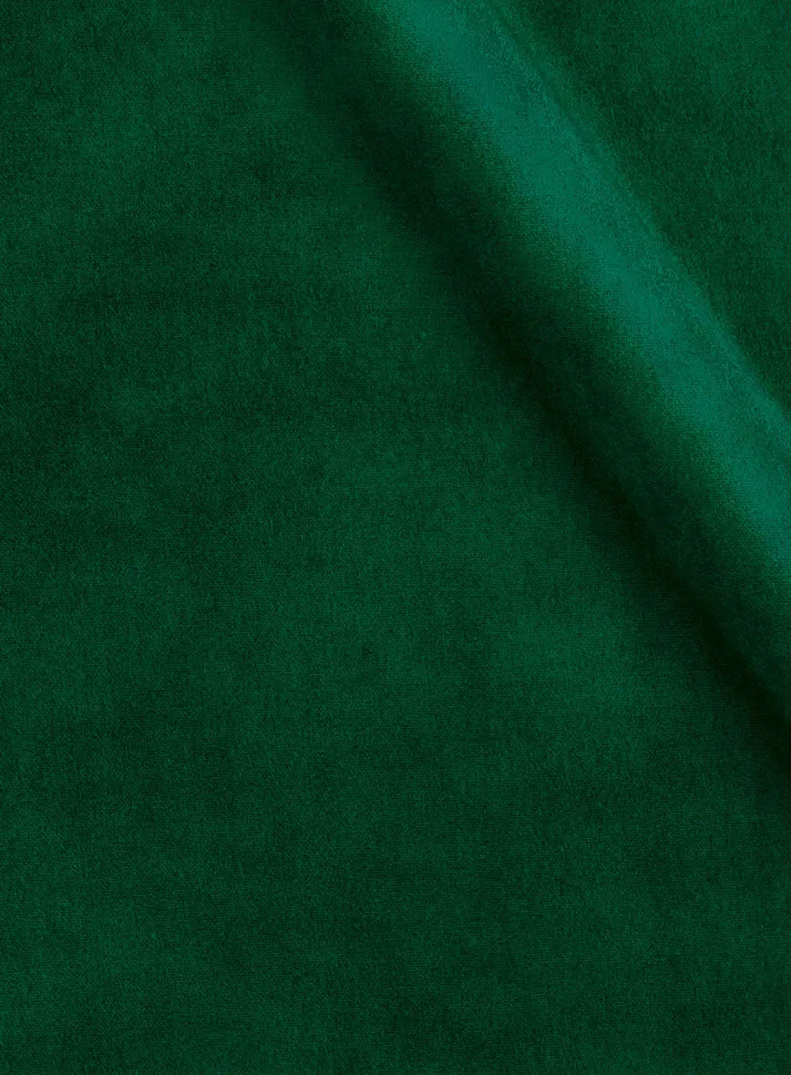 Emerald Green Velvet Tuxedo Jacket