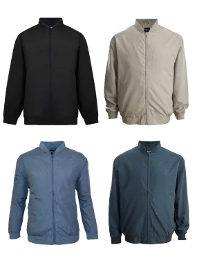 ESPIONAGE LIGHTWEIGHT MICROFIBRE OXFORD CASUAL JACKET SIZE  2XL TO 8XL, 4 COLORS