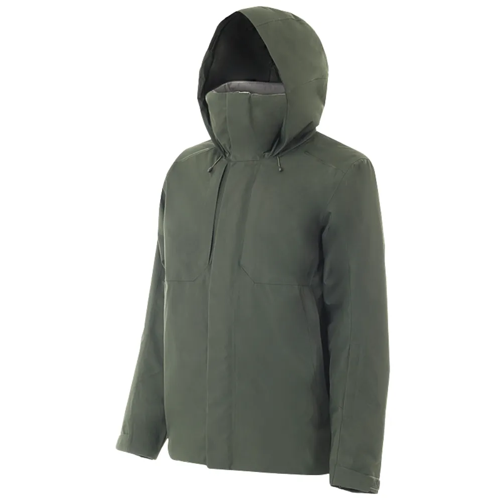 FHM Mist V2 Waterproof Insulated Hard Shell Jacket 20000 mm Khaki Green