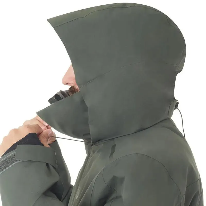 FHM Mist V2 Waterproof Insulated Hard Shell Jacket 20000 mm Khaki Green