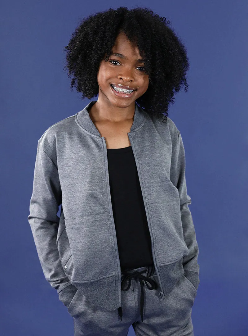Flight Jacket | Grey