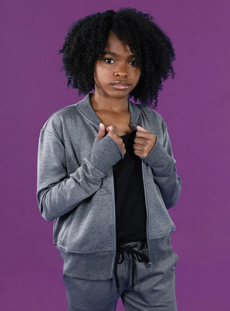 Flight Jacket | Grey