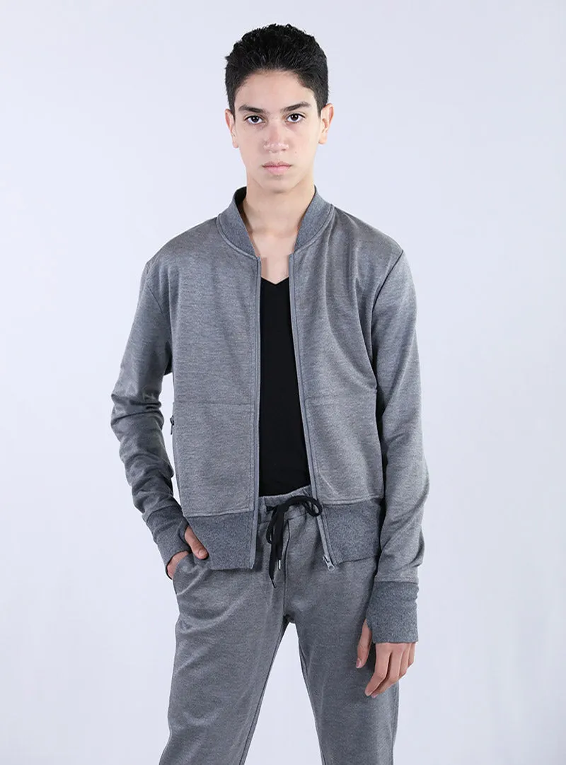 Flight Jacket | Grey