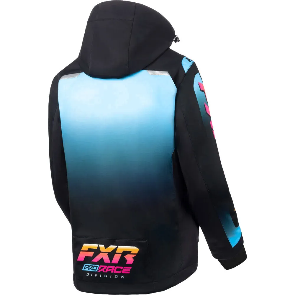 FXR RRX Snowmobile Jacket Sky Blue/Fuchsia/Tangerine