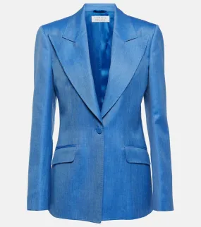Gabriela Hearst Leiva wool, silk, and linen blazer