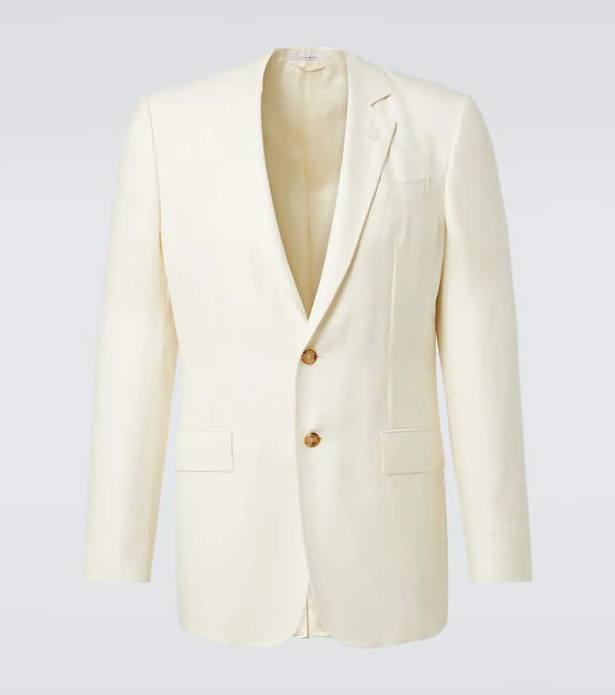 Gabriela Hearst Wool, silk and linen corduroy blazer